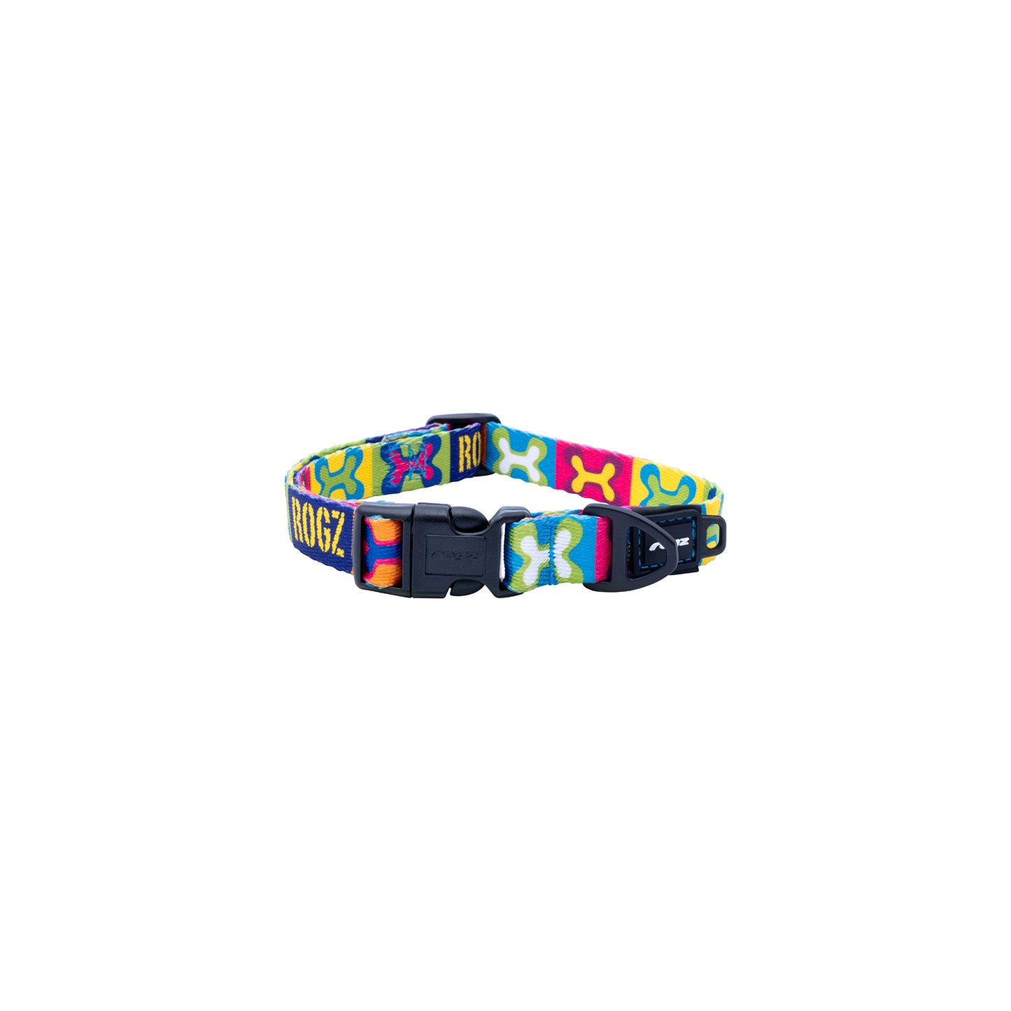 Collar Para Perro, Modelo Fusion De Rogz, Estampado Pop Art. Talla Xl (39-64kg)_1