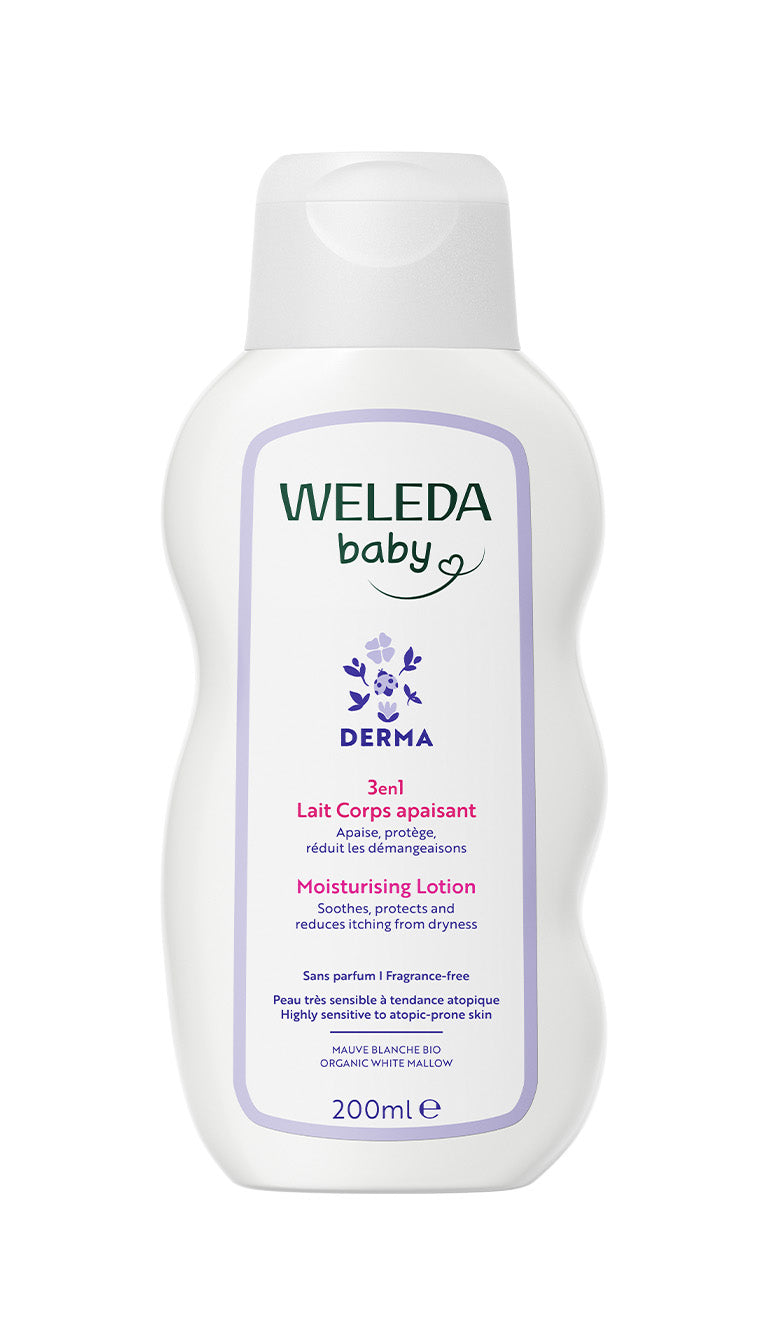Baby Derma Loción Hidratante Weleda 200 ml