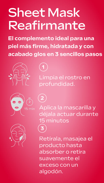 EXO Sheet Mask Reafirmante Weleda