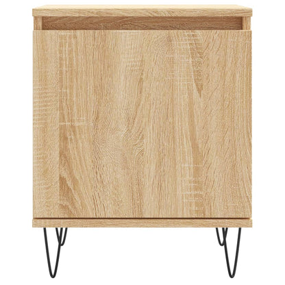 Mesitas Noche 2 Uds Madera Ingeniería Roble Sonoma 40x30x50 Cm_3