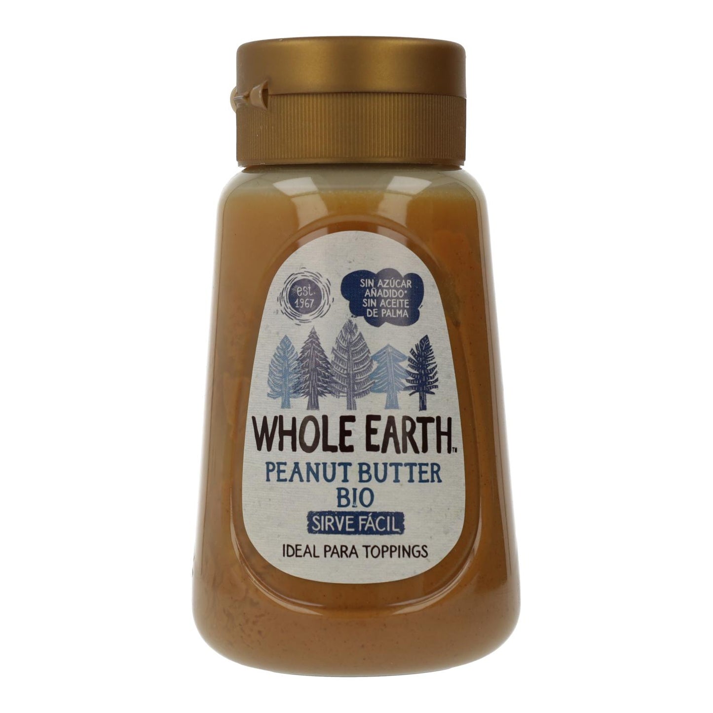 Manteiga de amendoim fácil de servir, 320g. Whole Earth