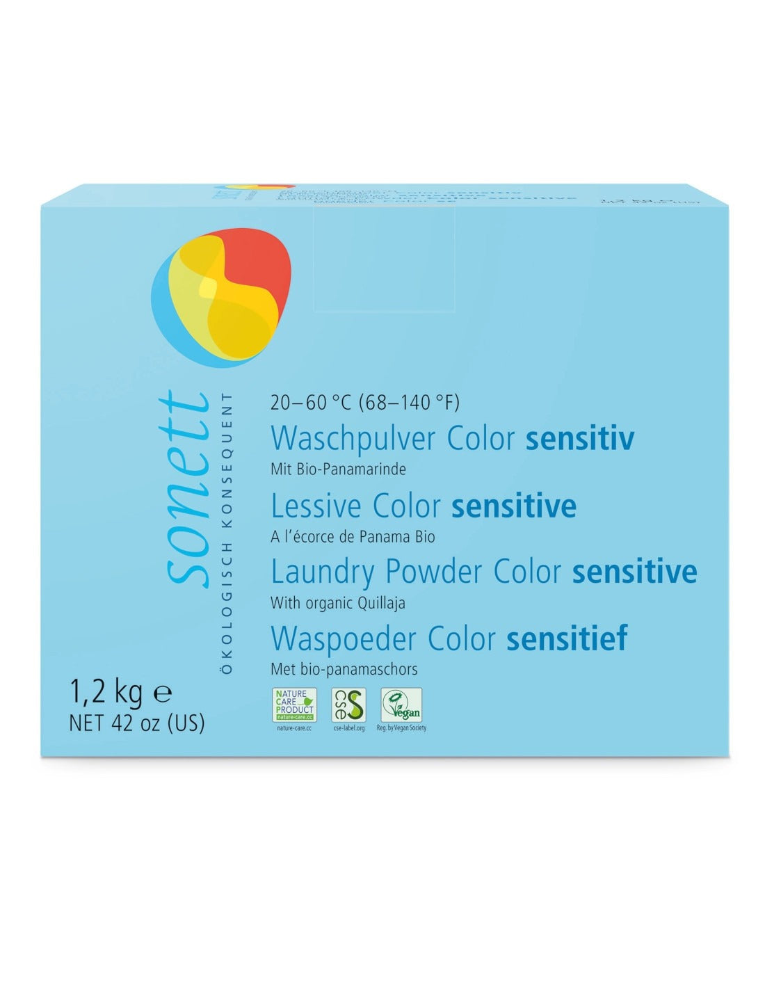 Detergente Ropa Neutral Sonett, 1,2 kg