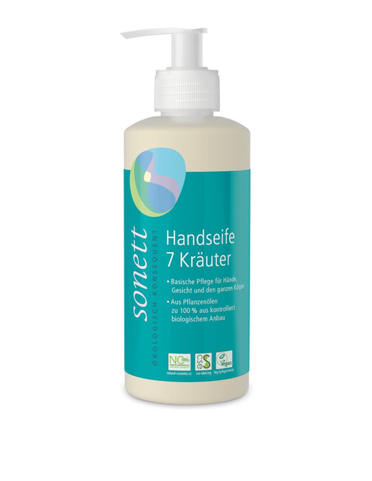 Jabón manos 7 plantas Sonett 300ml