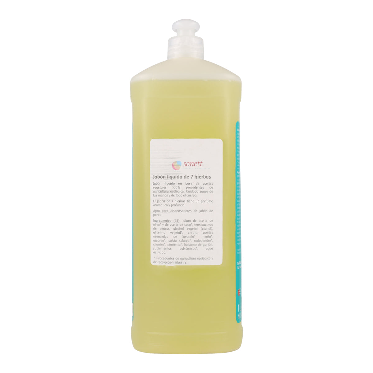 Jabón manos 7 plantas Sonett 1L
