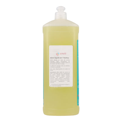 Jabón manos 7 plantas Sonett 1L