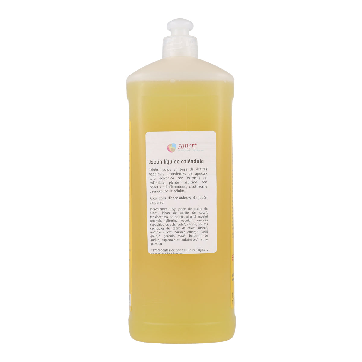 Jabón manos calendula Sonett 1L