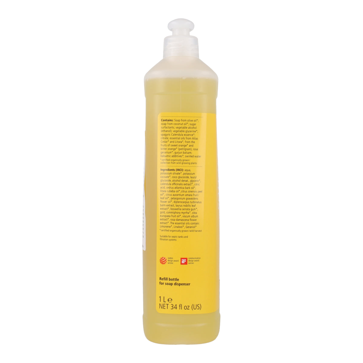 Jabón manos calendula Sonett 1L