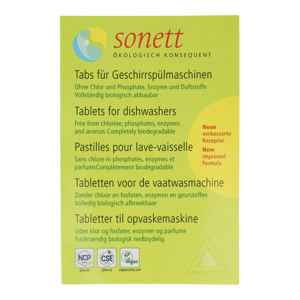 Lavavajillas Tabs Sonett 2x20g