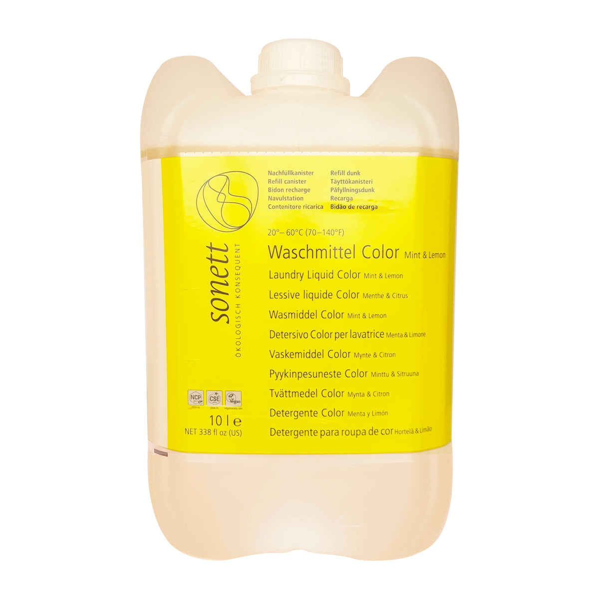 Detergente líquido ropa color Sonett 10L