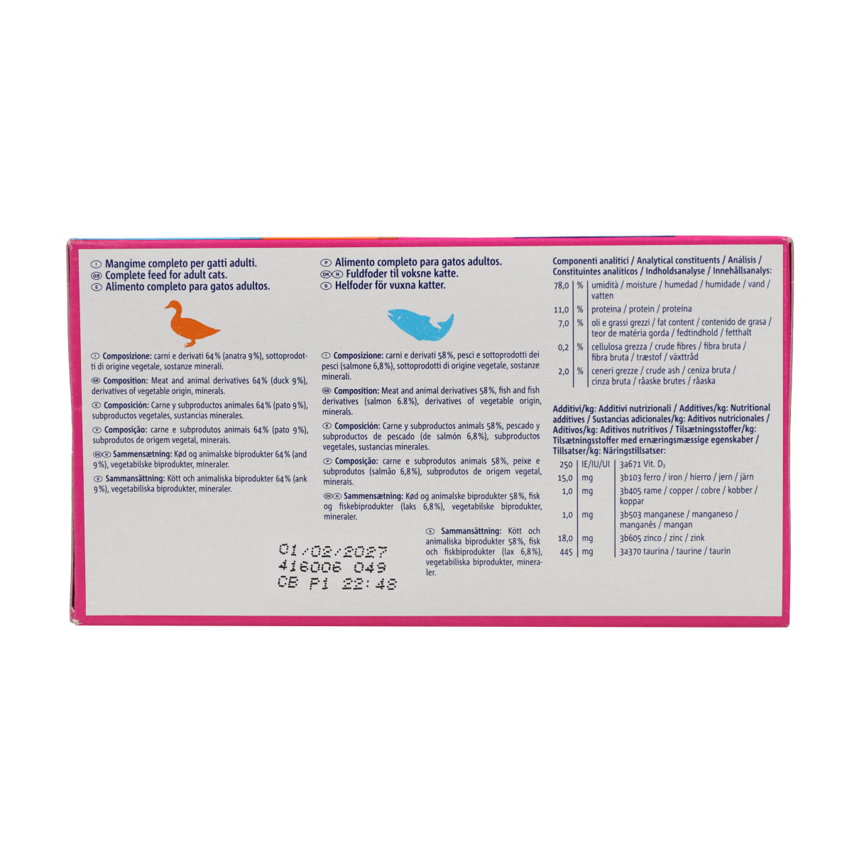 Latita Poésie® mousse multipack 2 latitas salmón & 2 latitas pato