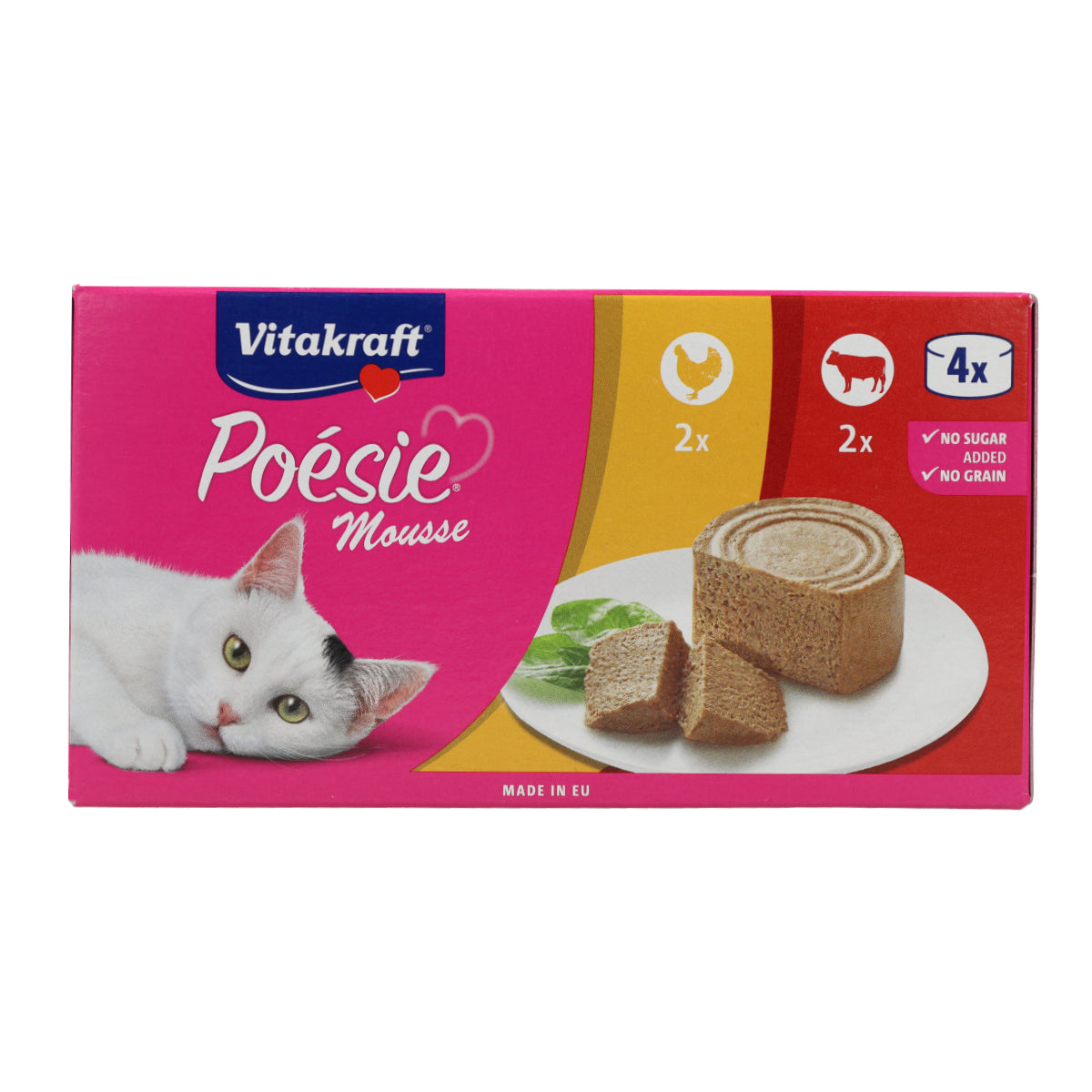 Latita Poésie® mousse multipack 2 latitas pollo & 2 latitas ternera