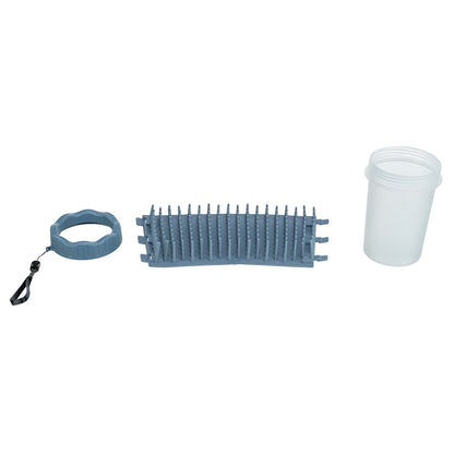 Limpiador de patas Silicona/PP Trixie M–L Azul