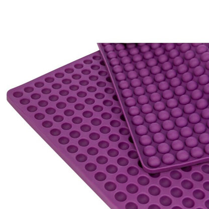 Alfombrilla hornear aperitivo Trixie 38×28cm morado