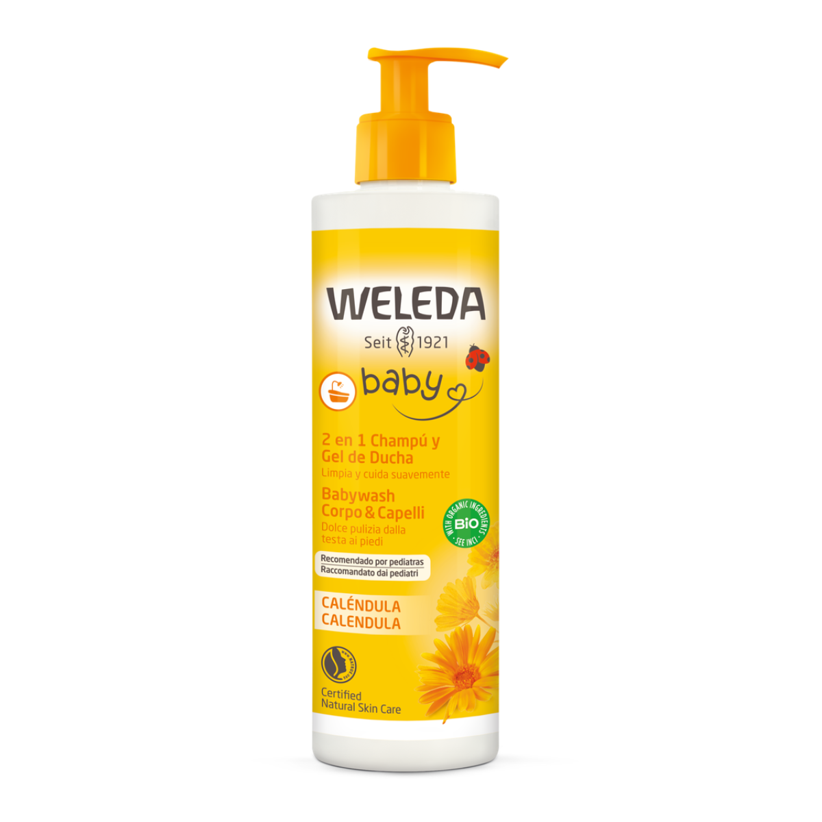 Champô e Gel de Banho Calêndula Weleda 400ml