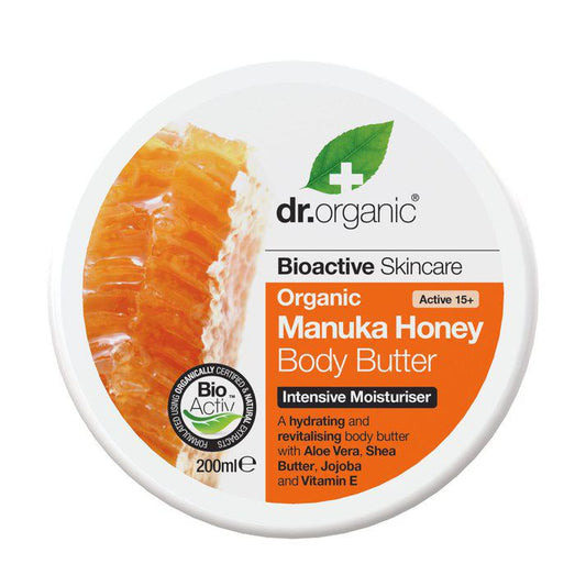 Creme Corporal de Mel de Manuka Dr. Organic, 200ml