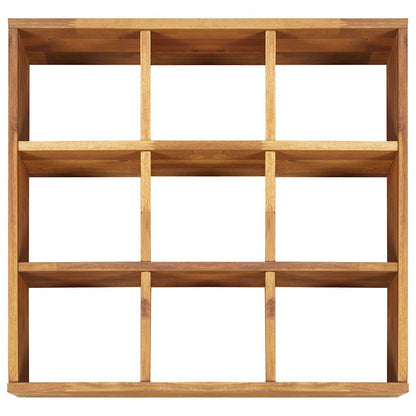 Arriate De Especias Madera Maciza De Acacia 60x60x15 Cm_3