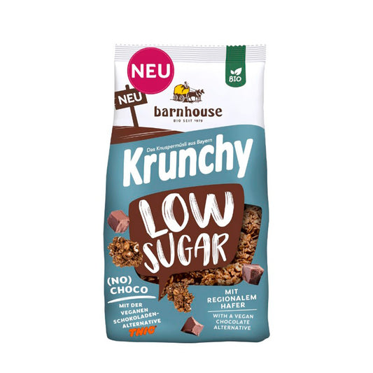 Krunchy eco bajo en azúcar (sin) Choco Barnhouse 375 g