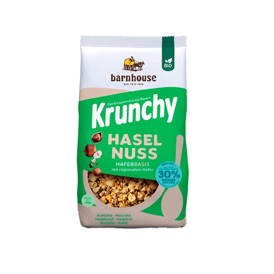 Muesli Krunchy Avellanas Menos Az. Barnhouse 500 g