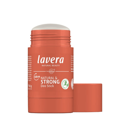 Desodorante stick 48h + strong &amp; natural Lavera 60 g