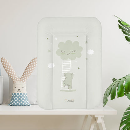 Cambiador Blando Para Comoda 70x50 Nubes Menta_3