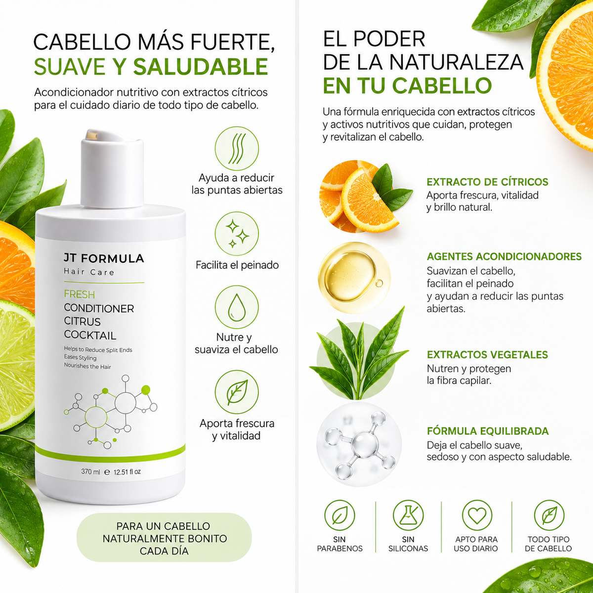 Acondicionador Fresh, Cóctel Cítrico_2