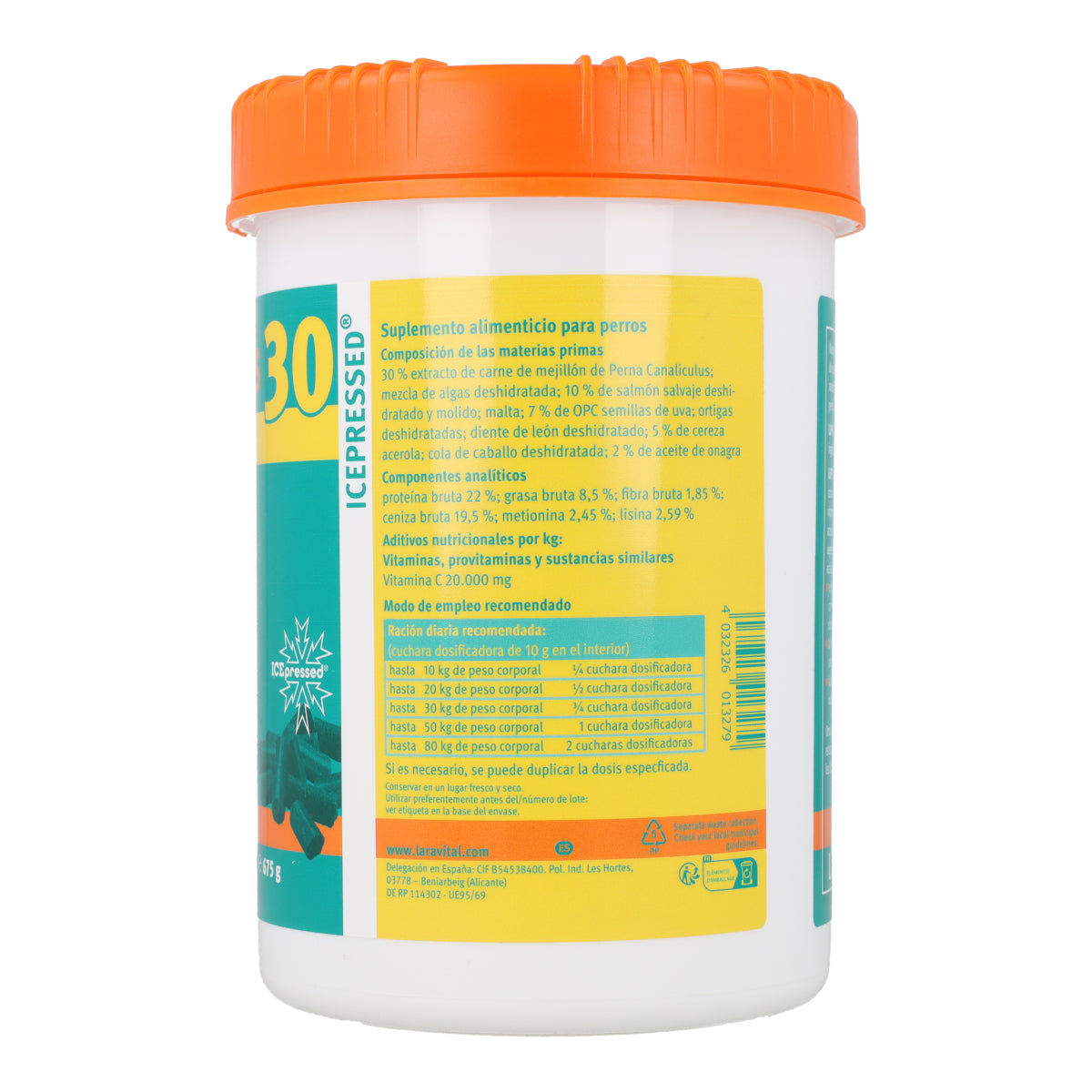Lupo Gelenk30 Pellet 675 g Condroprotector Natural en Pellets para Perros