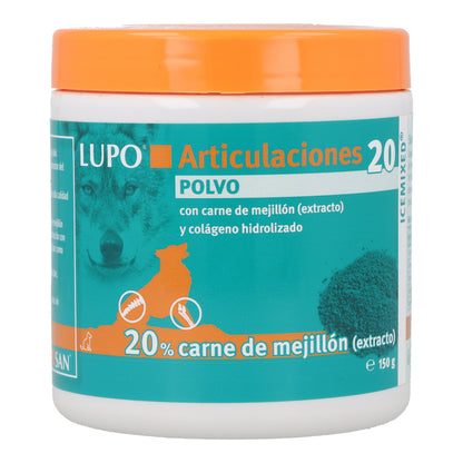 Lupo Gelenk20 Polvo 150 g Condroprotector Natural para Perros