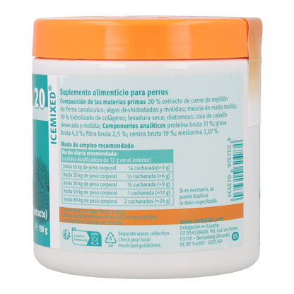 Lupo Gelenk20 Polvo 150 g Condroprotector Natural para Perros