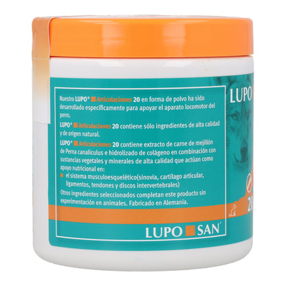 Lupo Gelenk20 Polvo 150 g Condroprotector Natural para Perros