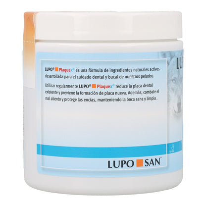 Lupo Plaquex Cuidado Bucodental 100% Natural para Perros Pellet 150 g