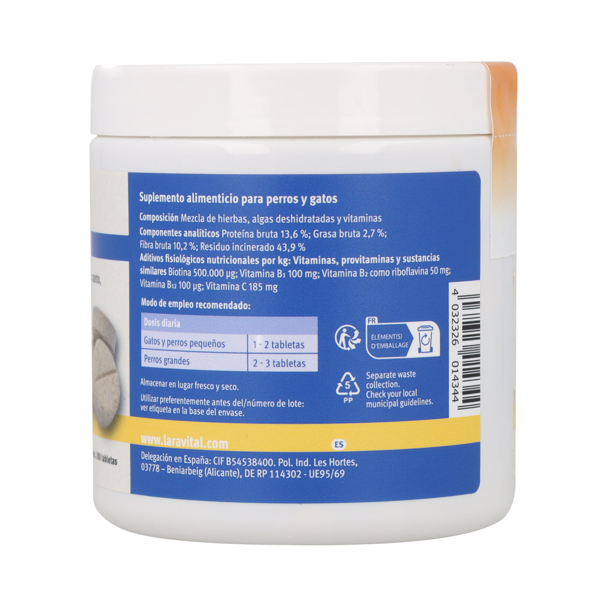 Lupo Biotin+ Pastillas 200 u Mejora la Piel, Pelo y Uñas