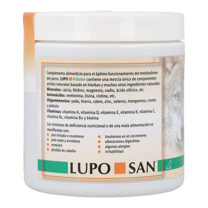 Lupo Kräuter Multivitamínico 100% Natural en Pellet para Perros Pellet 180 g