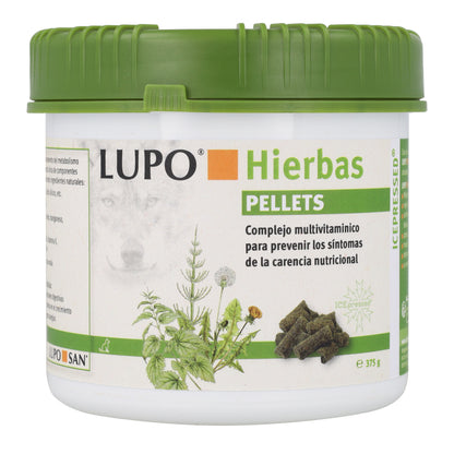 Lupo Kräuter Multivitamínico 100% Natural en Pellet para Perros Pellet 375 g
