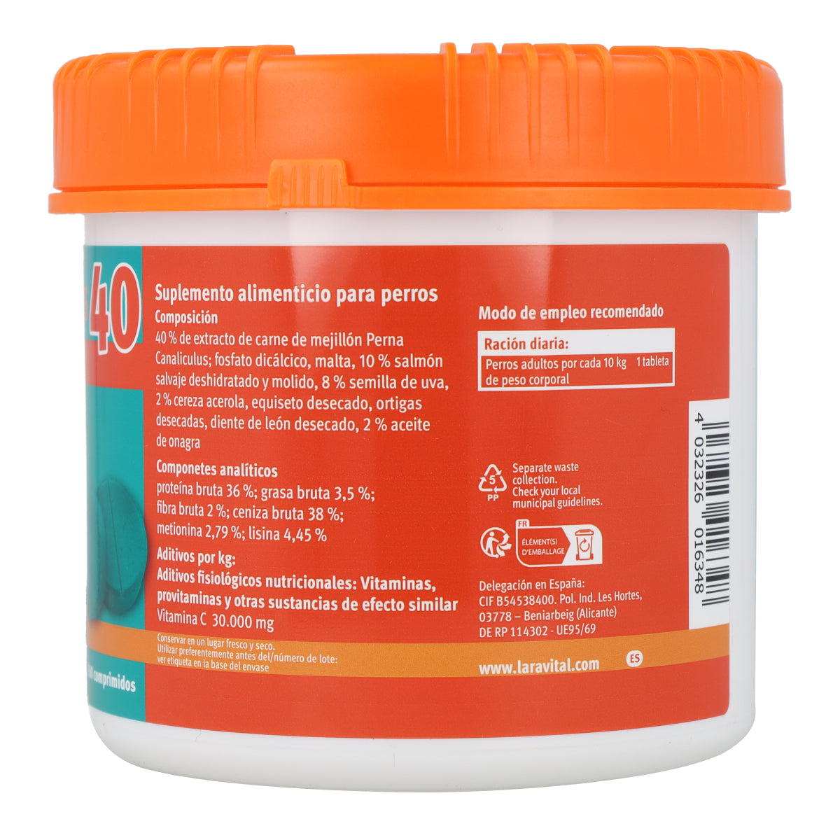 Lupo Gelenk40 Condroprotector Pastillas 200 u