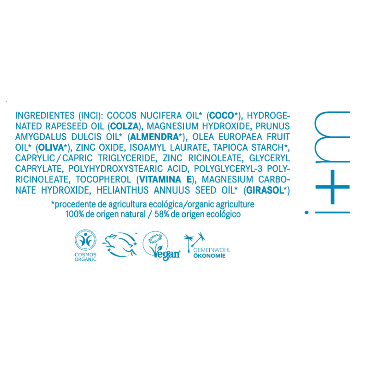 Desodorante en crema pieles sensibles Sin soda Sin fragancia I+M 30ml