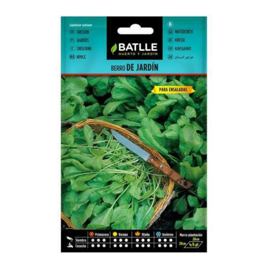 Sementes de agrião de jardim Batlle