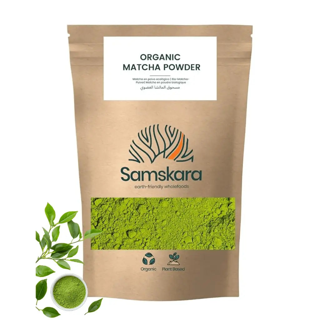 Matcha En Polvo Bio - 500g | Superalimento Ecológico Vegano Para Batidos, Smoothies Y Zumos, Sin Azúcares Añadidos_0
