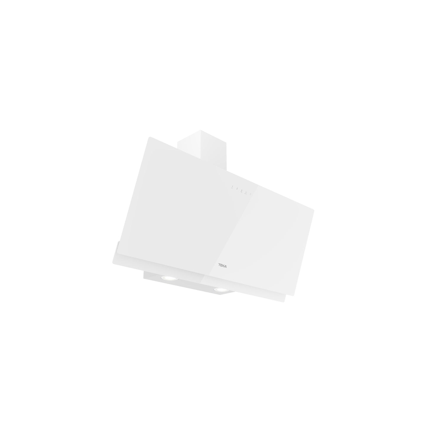 Exaustor decorativo Teka DVN vertical touch com aspiração perimetral na cor branco