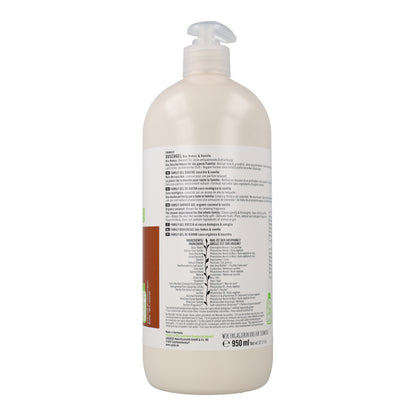 Gel de banho biológico de coco e baunilha Sante 950 ml