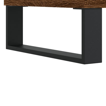 Aparador Alto Madera Contrachapada Roble Marrón 40x36x110 Cm / Vetonek_3