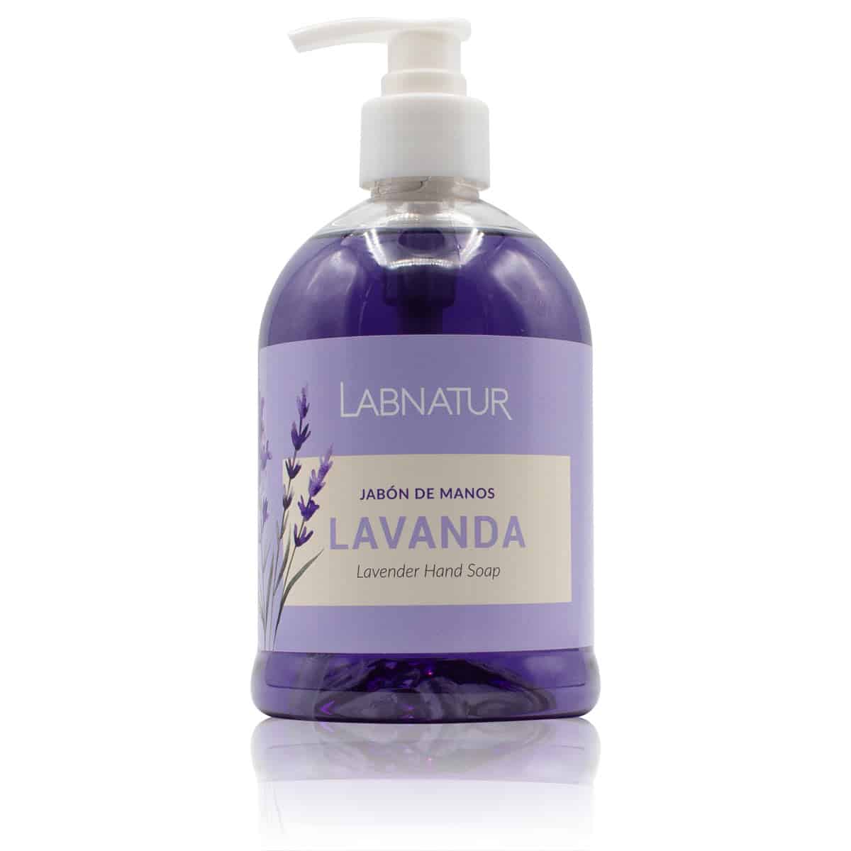 Jabón de Manos Lavanda Labnatur 500 ml | Aroma Relajante | Limpieza Suave | Uso Diario_0