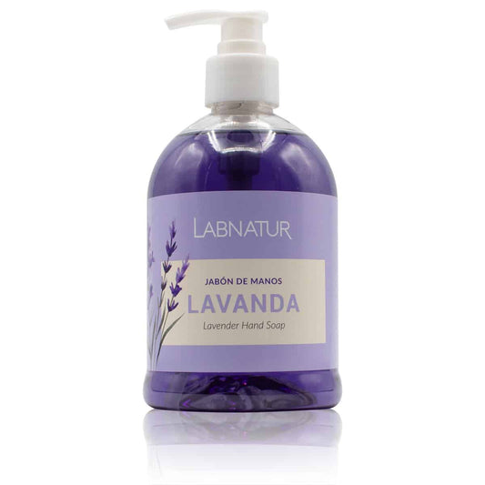 Jabón de Manos Lavanda Labnatur 500 ml | Aroma Relajante | Limpieza Suave | Uso Diario_0