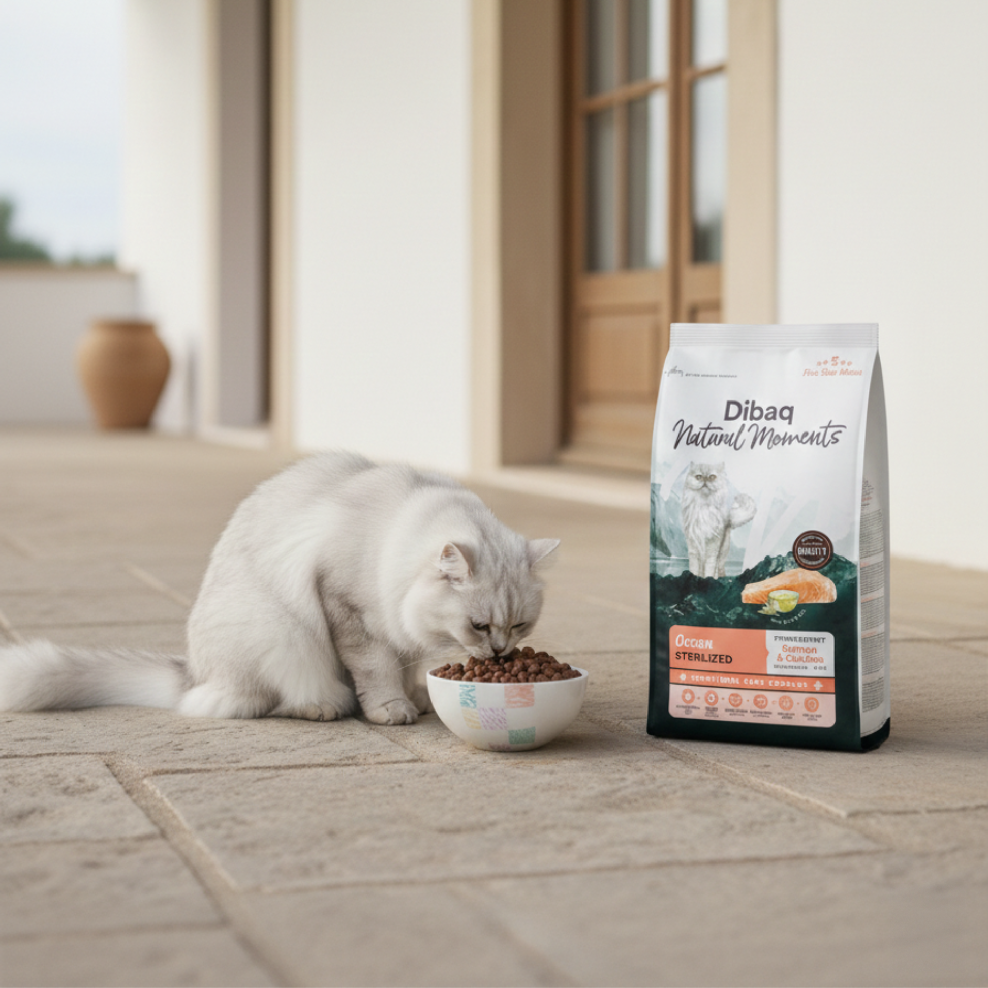 Dibaq Natural Moments 5 Star Esterilizado Salmón 6 Kg_4