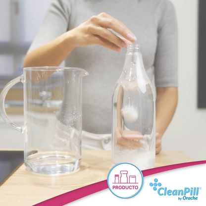 Clean Pill Refill - 4 Pastillas Desengrasantes Cocina, Aroma Limón_3