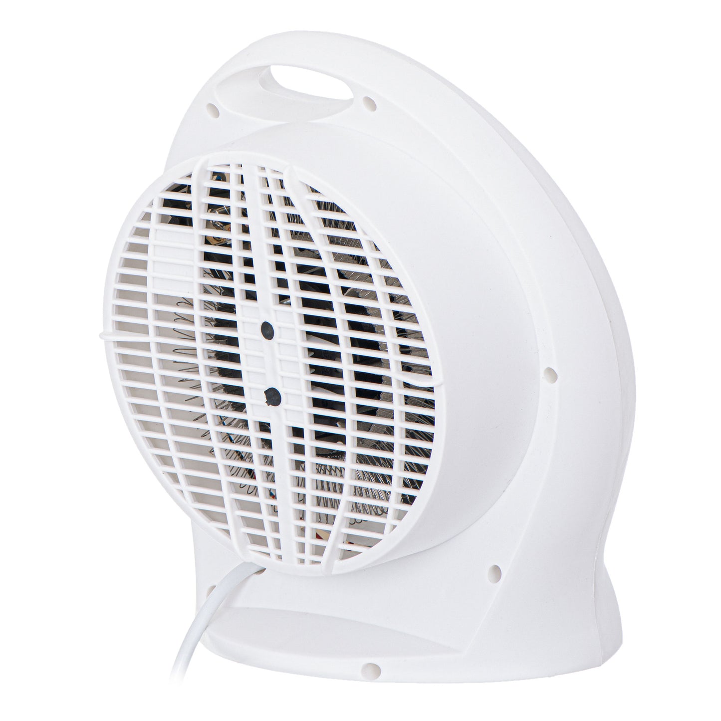 Calefactor Ventilador Aire Caliente / Frío, Termoventilador, 2 Niveles Temperatura, Termostato Adler Ad 7728, Blanco_3