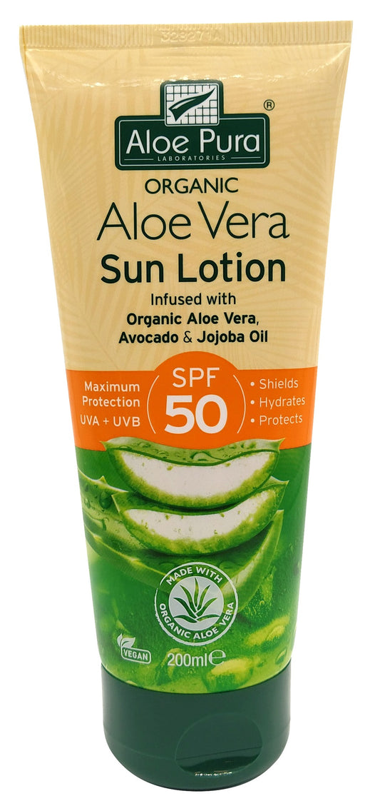 Protetor Solar Fator 50 ALOE PURA 200ml