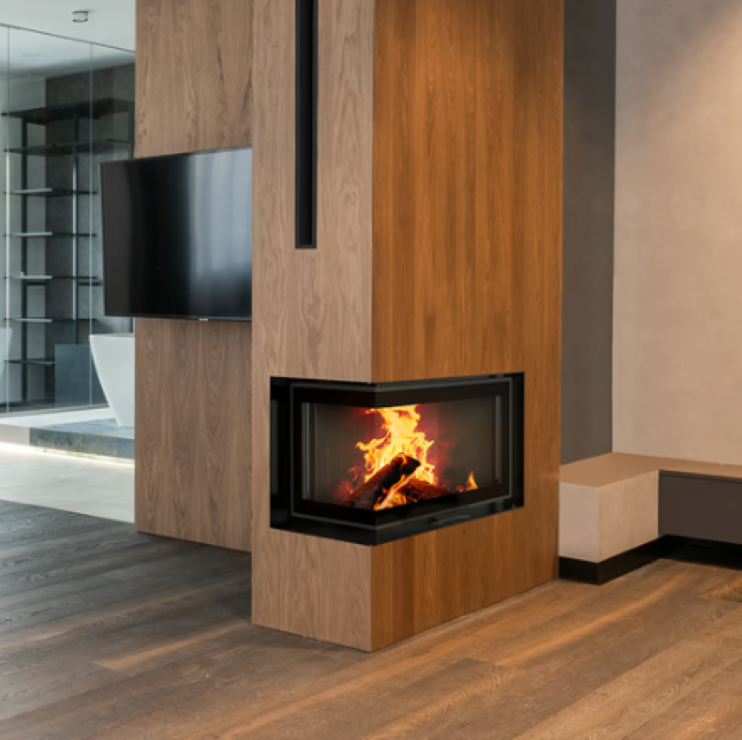 Bricosol Chimenea De Leña De Acero Kratki Mbz Izquierda 13 Kw Ø 200 Puerta Elevable_0