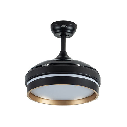 Ventilador Dc Nalon 48w Negro/oro 3aspas 91d 4800lm 6vel 3000k,4500k,6000k Remoto+memoria+temporizador_1