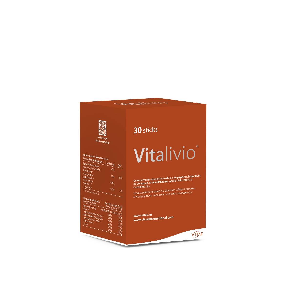 Hivital Stick Calmante para Recuperação Muscular Solúvel 30 unidades