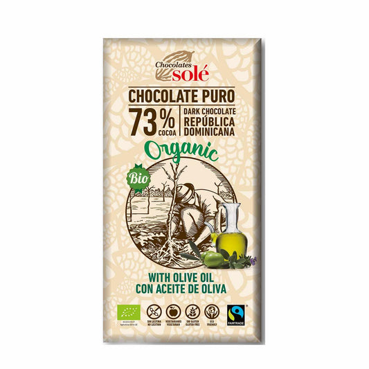 Chocolate Negro com Azeite Solé, 100g
